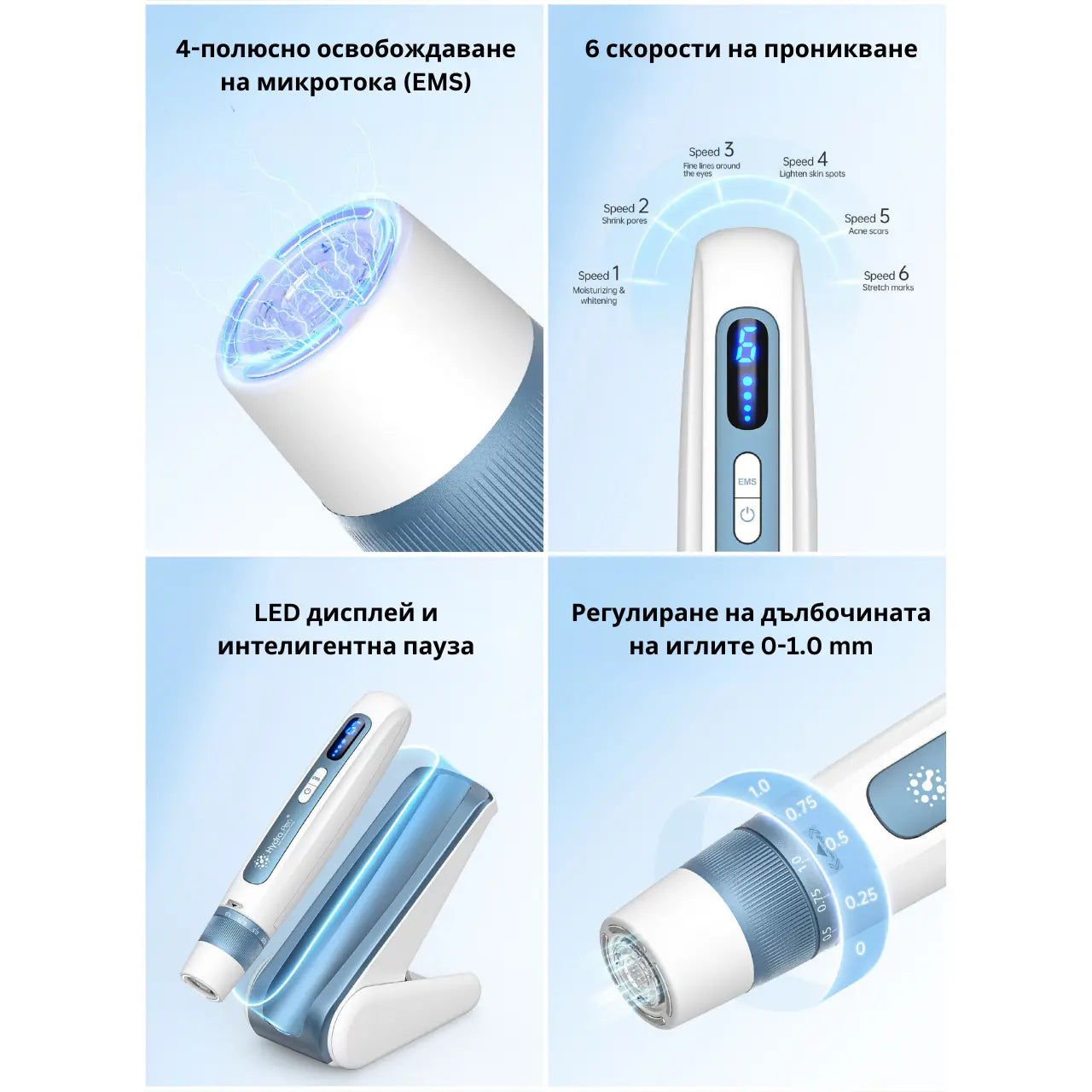 Hydra.Pen H5 Dr. Pen – писалка с EMS и апликатор за серум