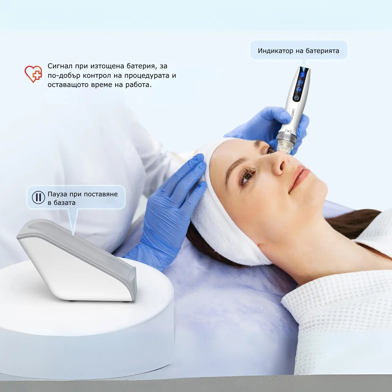 Bio Pen Q2 – микронидлинг писалка с EMS и LED