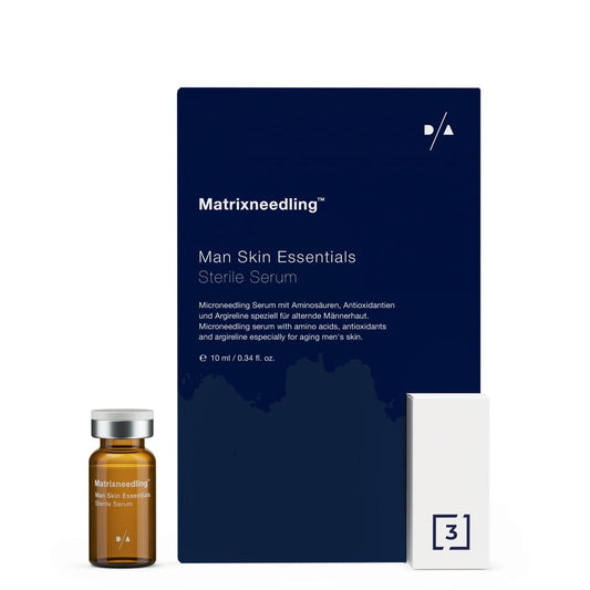 D/A Man Skin Essentials – стерилен серум за микронидлинг за мъжка кожа, 10 ml