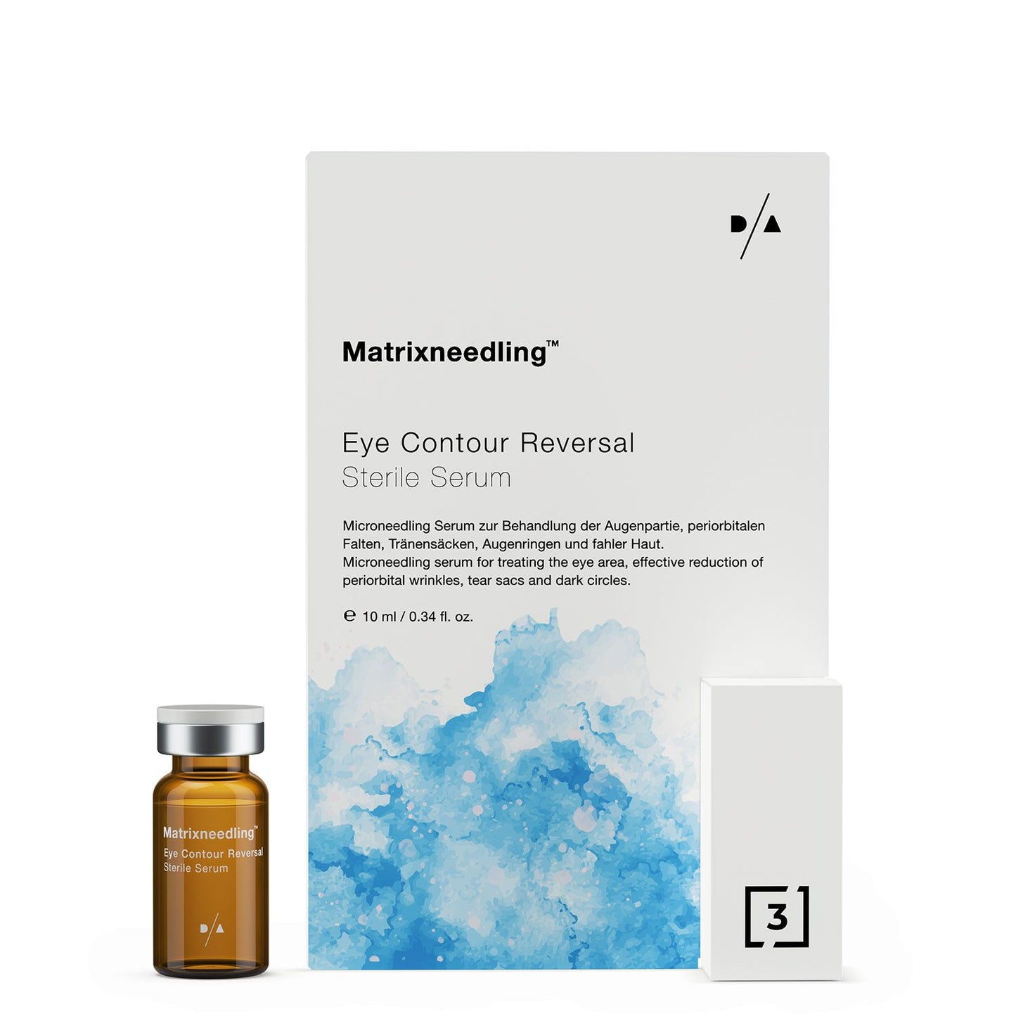 D/A Eye Contour Reversal Sterile Serum – стерилен серум за околоочна зона и микронидлинг, 10 ml