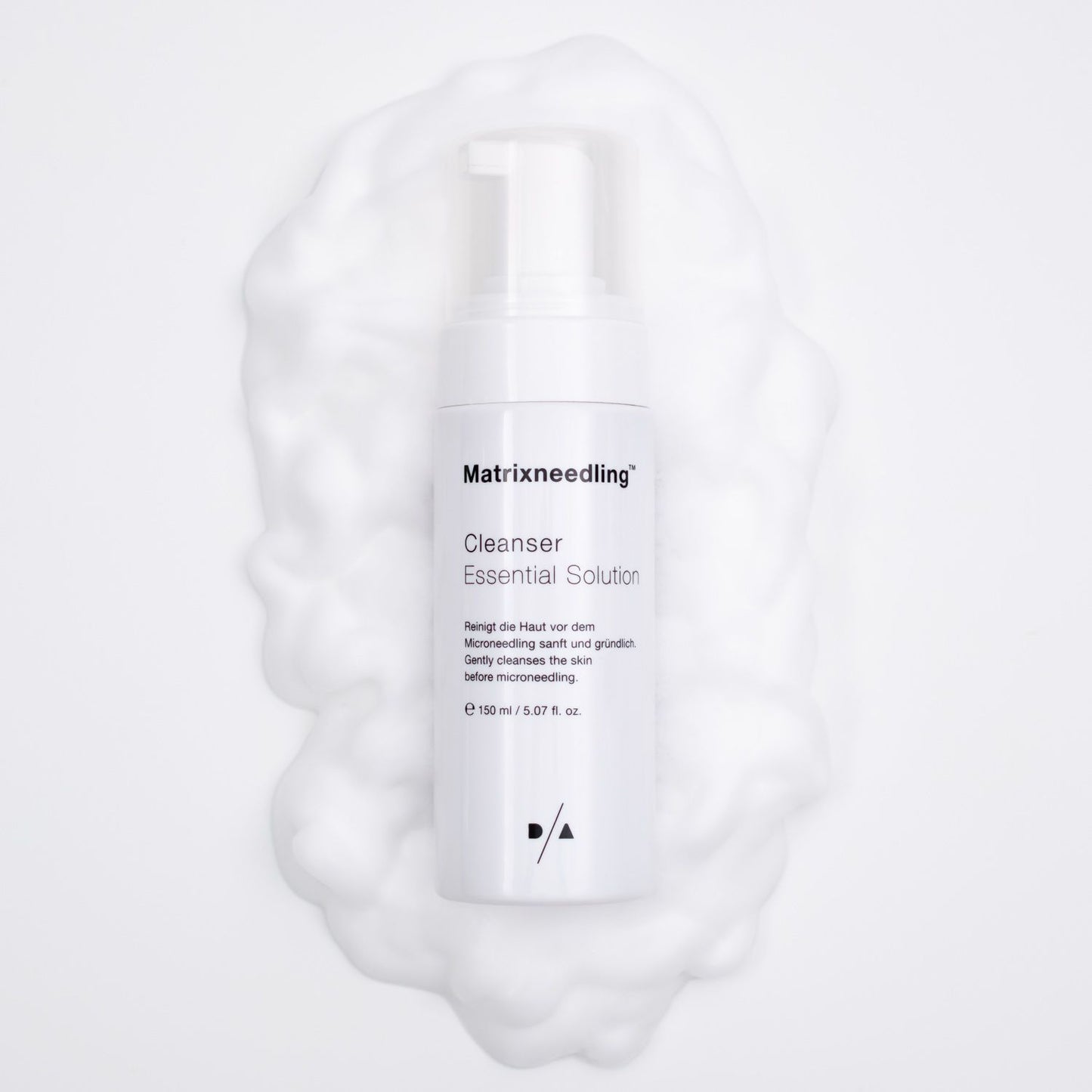 D/A Cleanser Essential Solution – нежна почистваща пяна преди микронидлинг